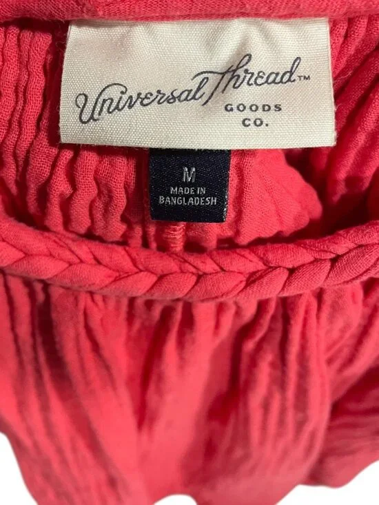 Red Spaghetti Strap Cami Y2K 2000s Vintage Top S/M - single strap - Picture 7 of 7